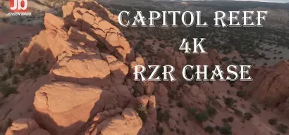Capitol Reef National Park 4K DJI FPV Polaris RZR Chase