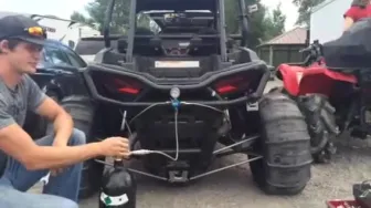 ORI Struts Dual-Fill Charge Kit Demo on Polaris RZR