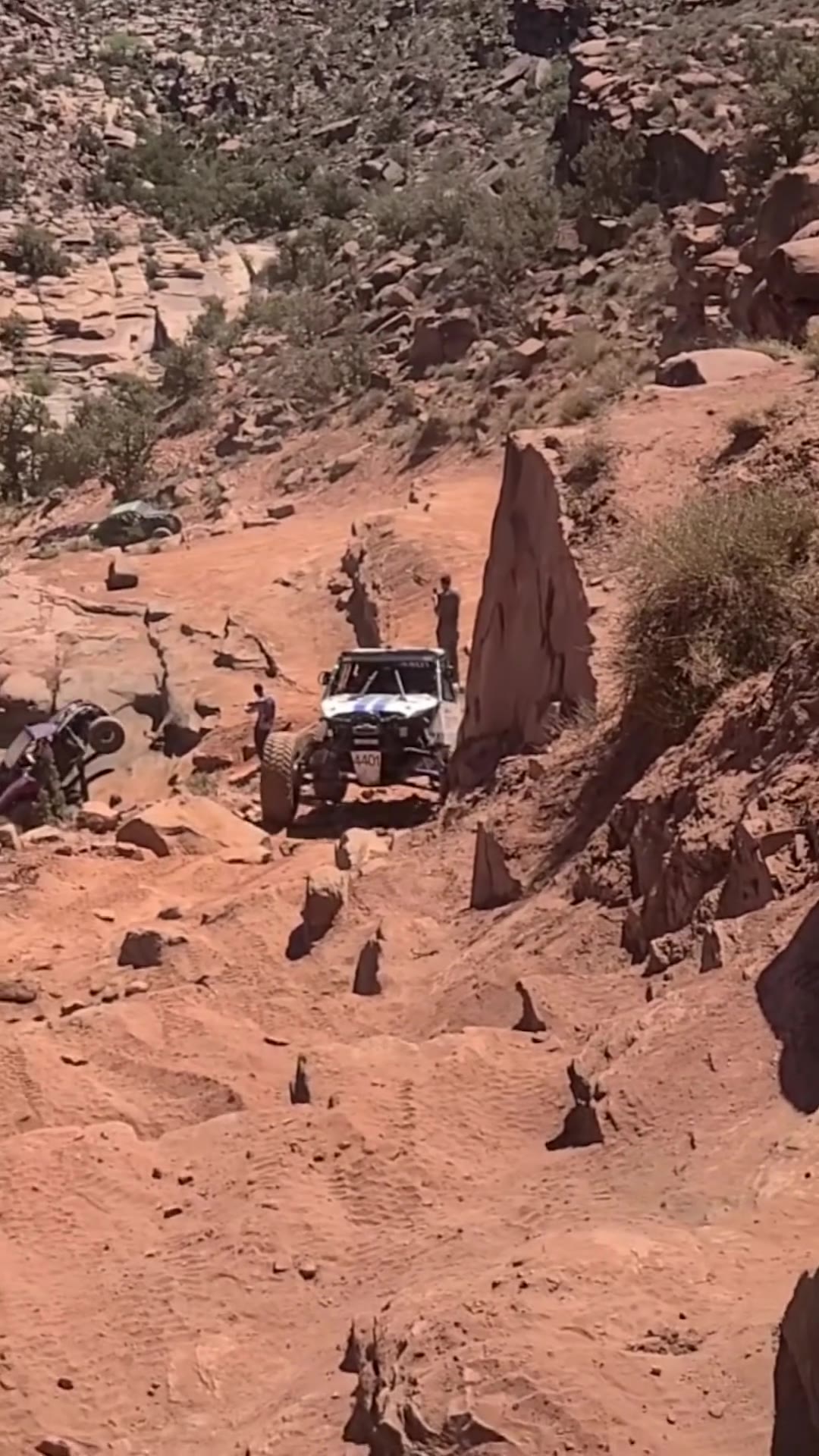 HARDER THAN IT LOOKS! Above Rocker Knocker in Pritchett canyon, Moab Utah